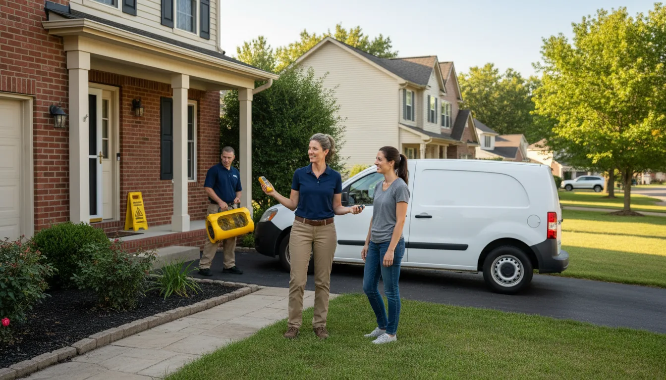 Water restoration image for Home Water Damage Repair in Smithville, TX
